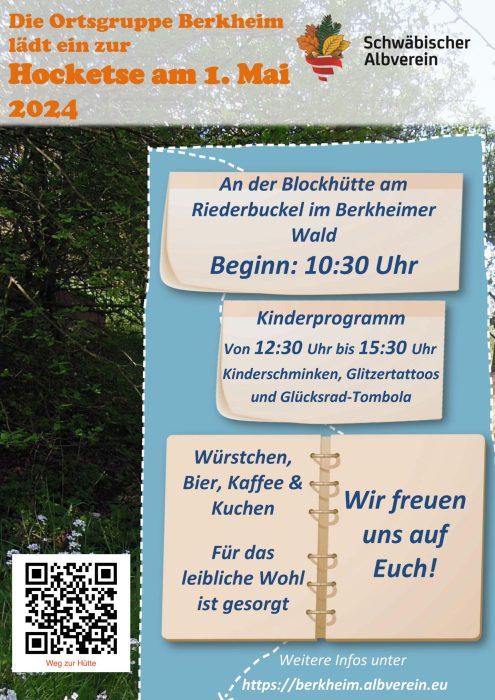 1. Mai Hocketse Plakat 2024