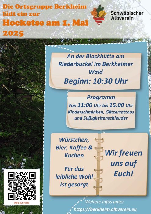 1. Mai Hocketse Plakat 2025